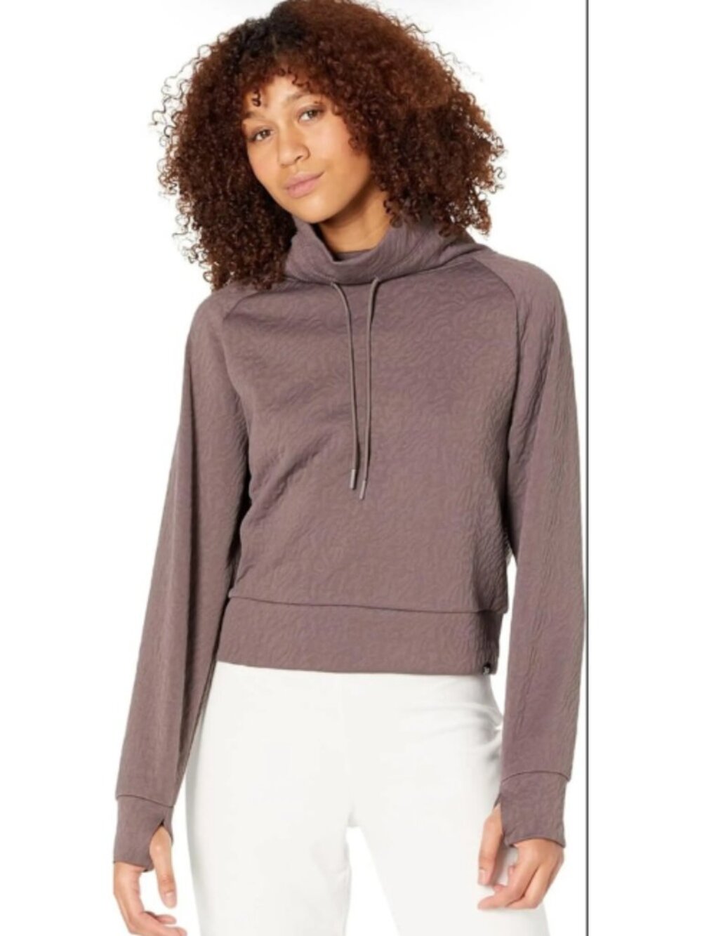 NWT Juicy Couture Sport Plum Quilted Pullover